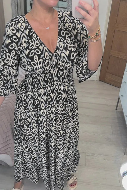 Robe Bohème Élégante pour l'Été - Novaya™